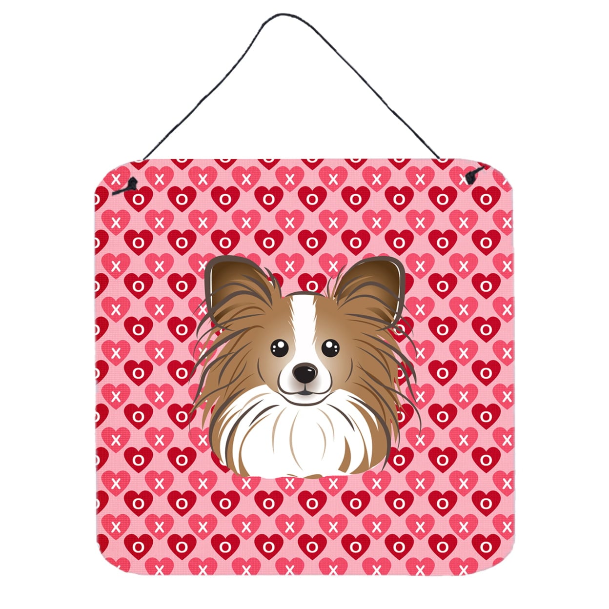 Papillon Hearts Wall or Door Hanging Prints