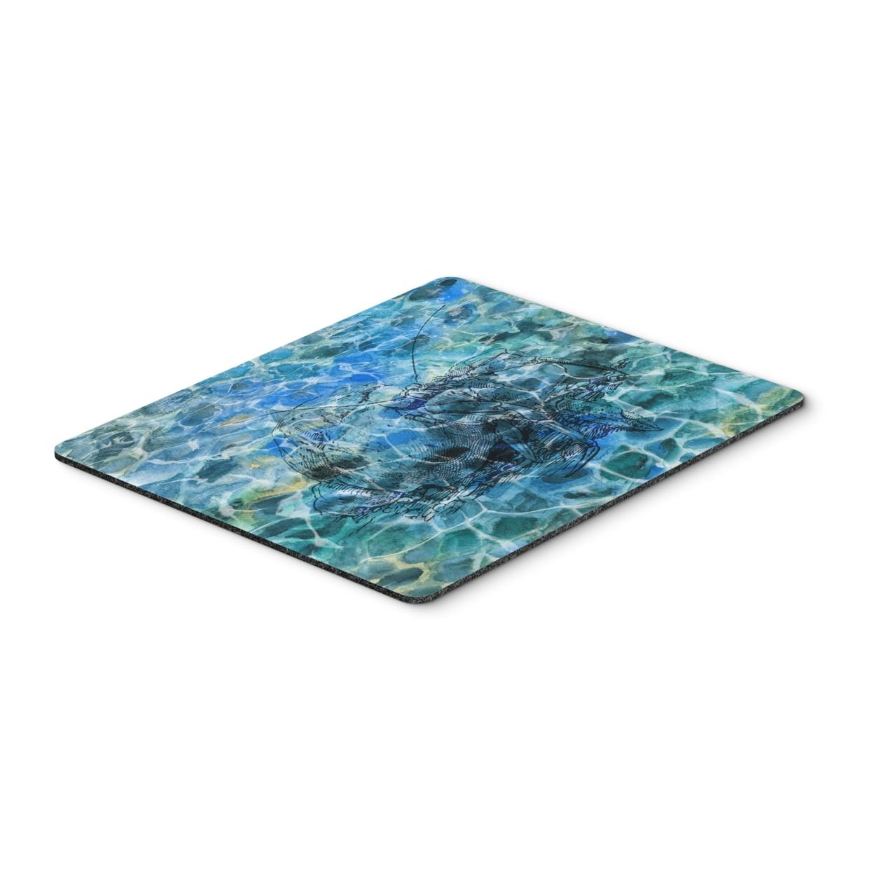 Hermit Crab Under Water Mouse Pad, Hot Pad or Trivet
