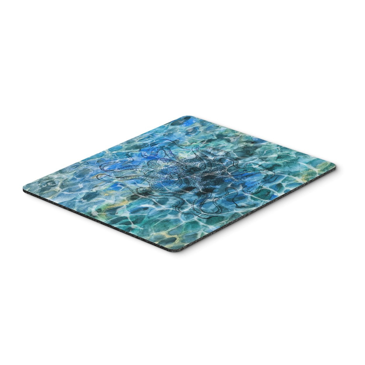Octopus Under Water Mouse Pad, Hot Pad or Trivet