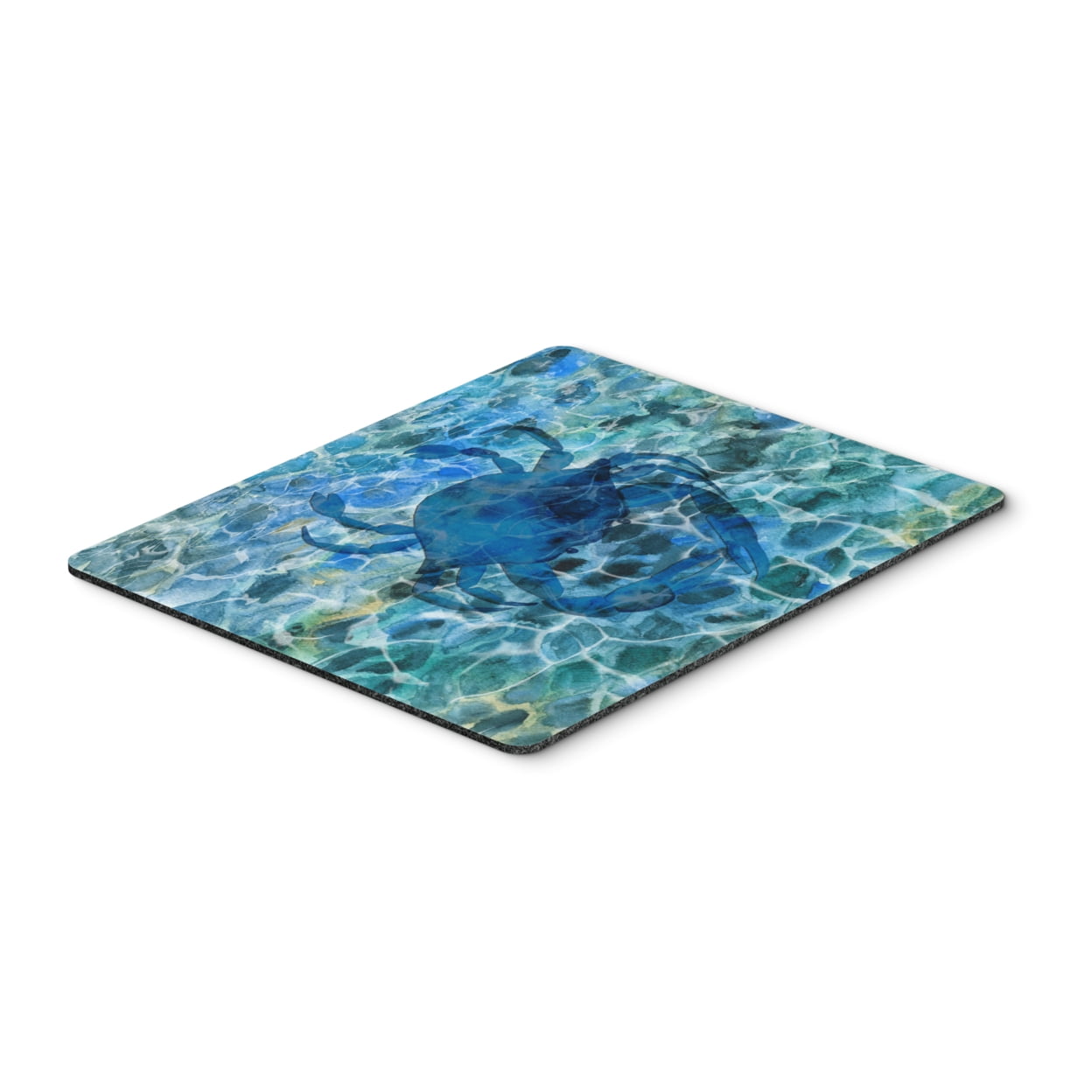Blue Crab Under Water Mouse Pad, Hot Pad or Trivet