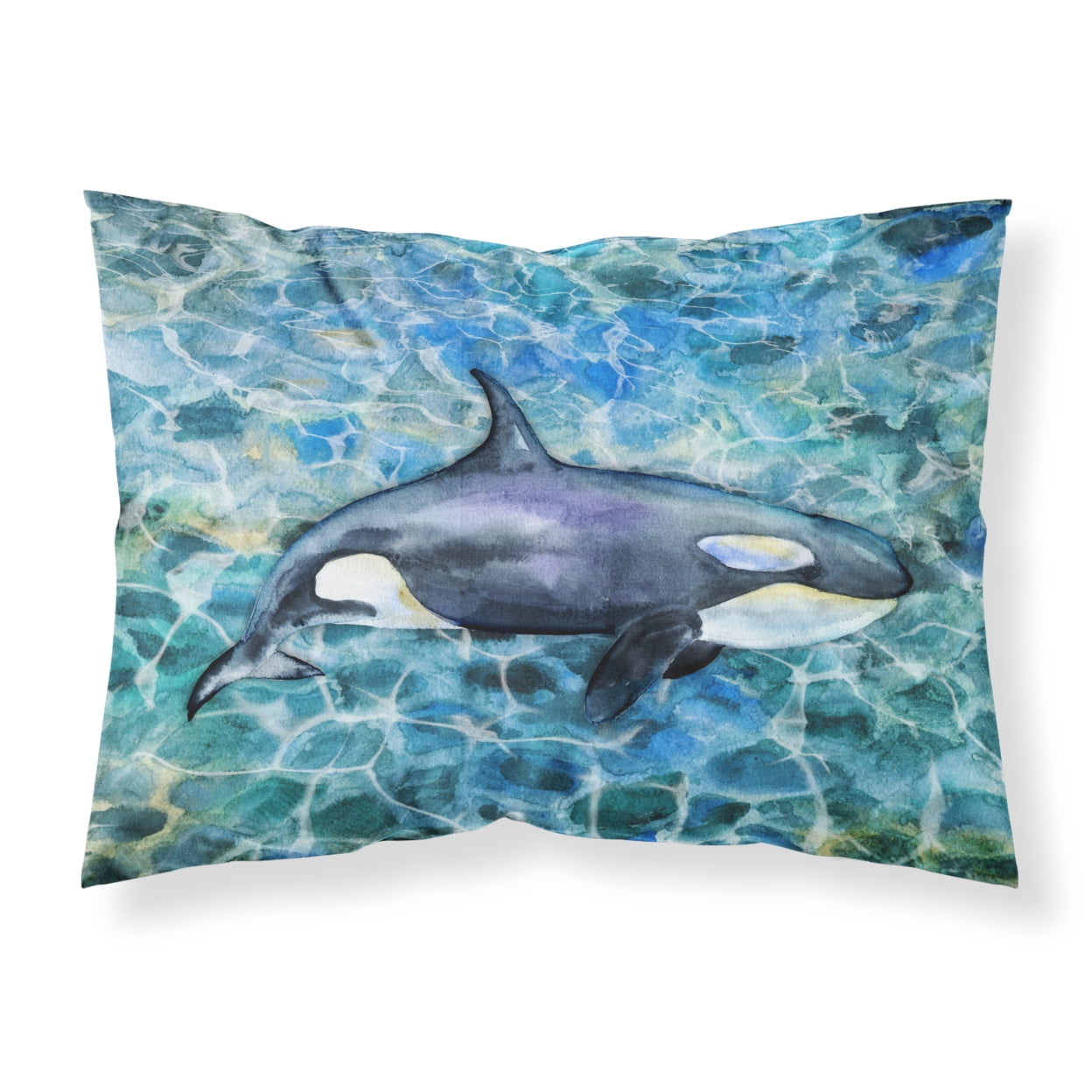 Killer Whale Orca Fabric Standard Pillowcase