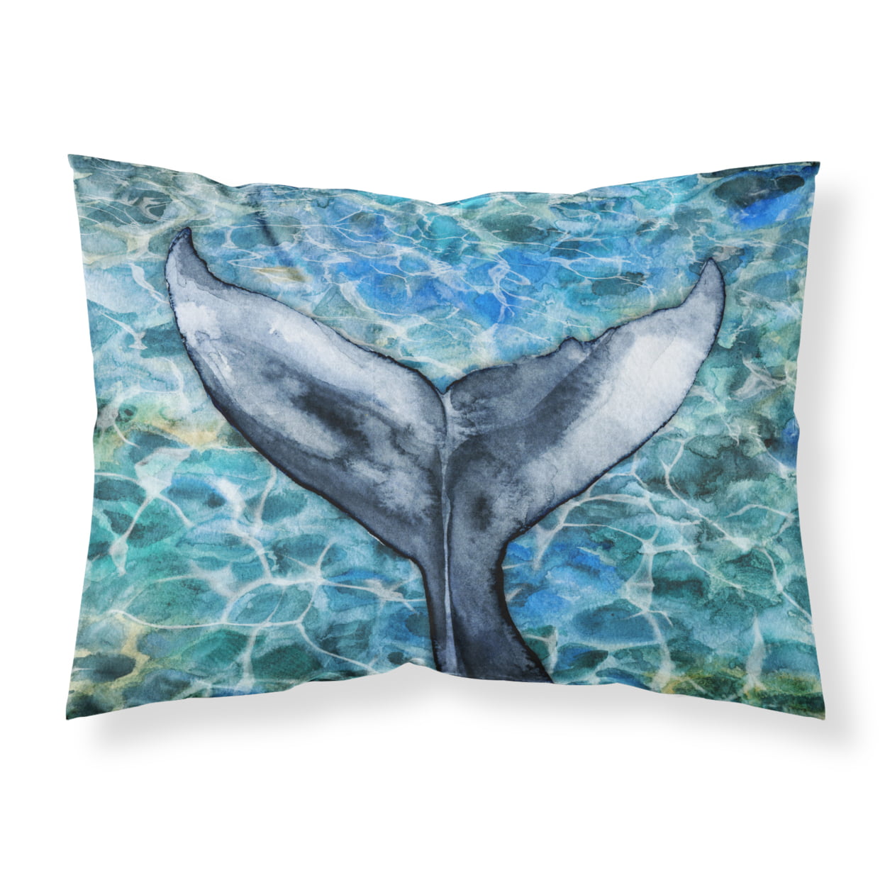 Whale Tail Fabric Standard Pillowcase