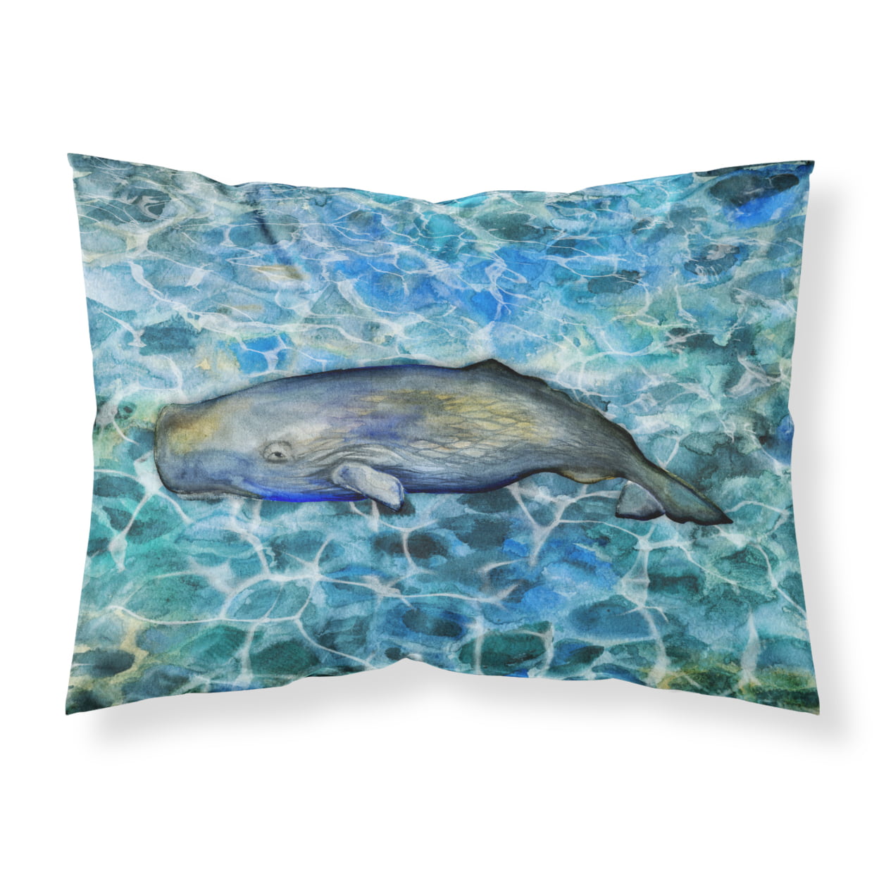 Sperm Whale Cachalot Fabric Standard Pillowcase