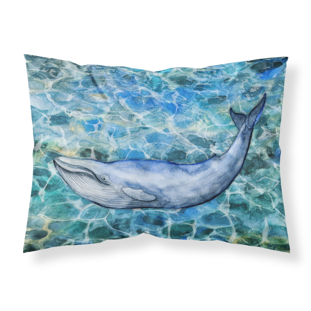 BB5340PILLOWCASE Humpback Whale Fabric Standard Pillowcase
