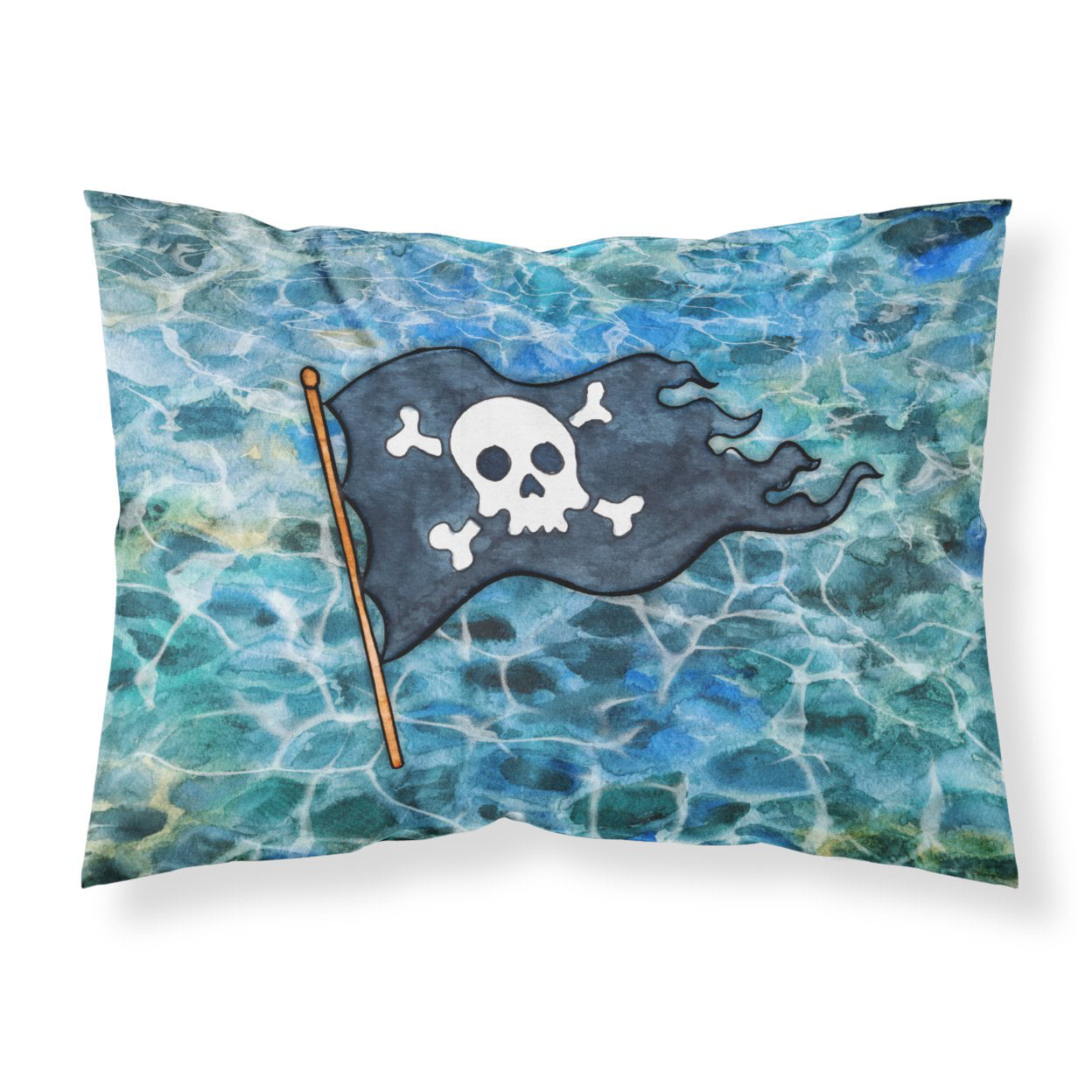 Pirate Flag Fabric Standard Pillowcase