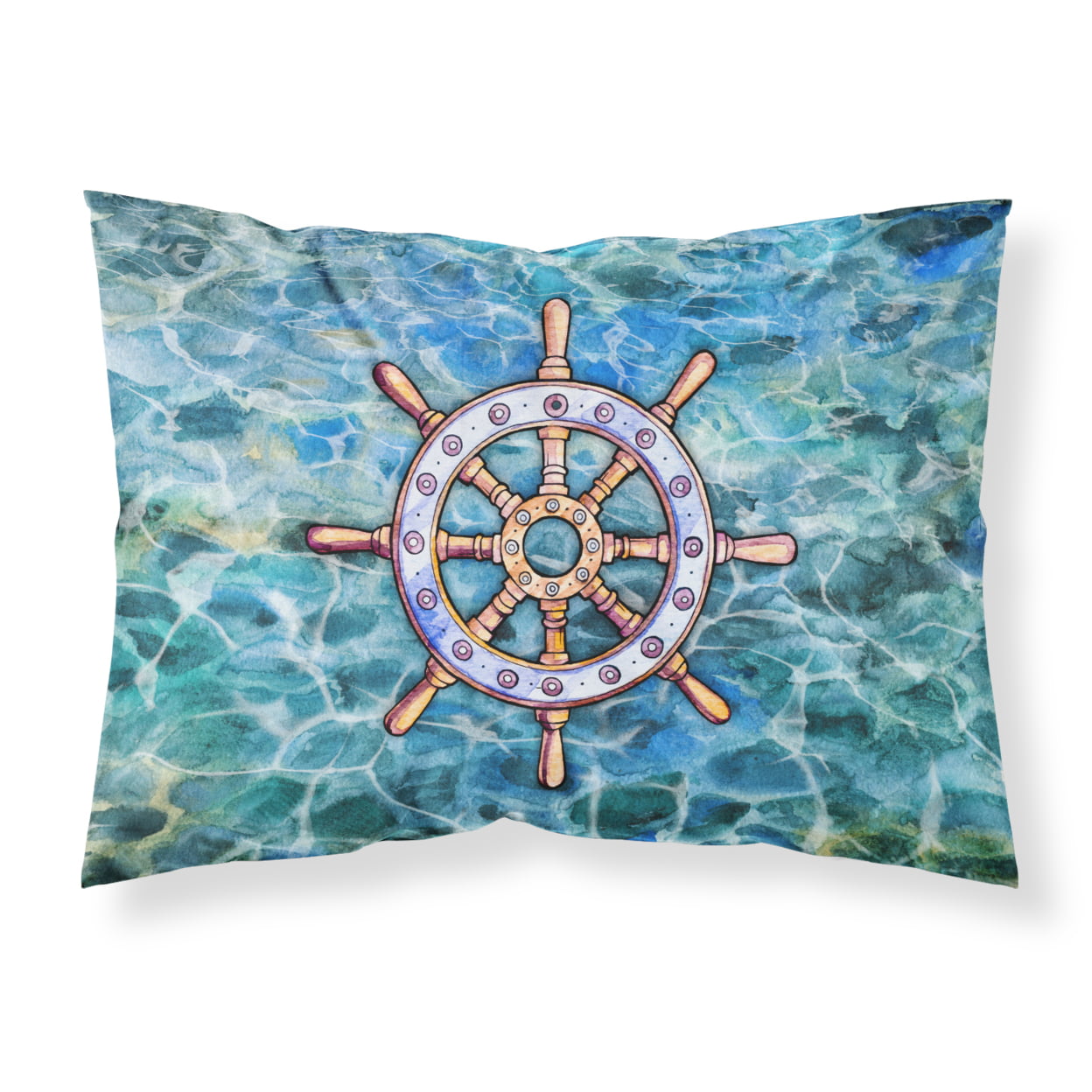 Steering Wheel Helm Fabric Standard Pillowcase