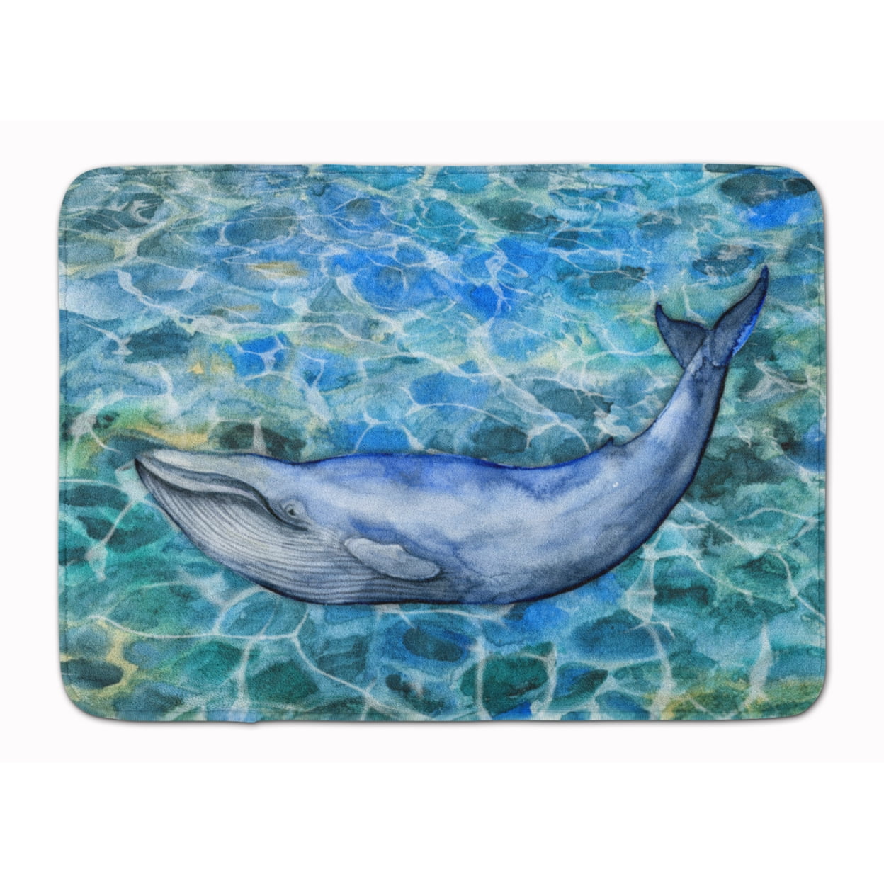 BB5340RUG Humpback Whale Machine Washable Memory Foam Mat