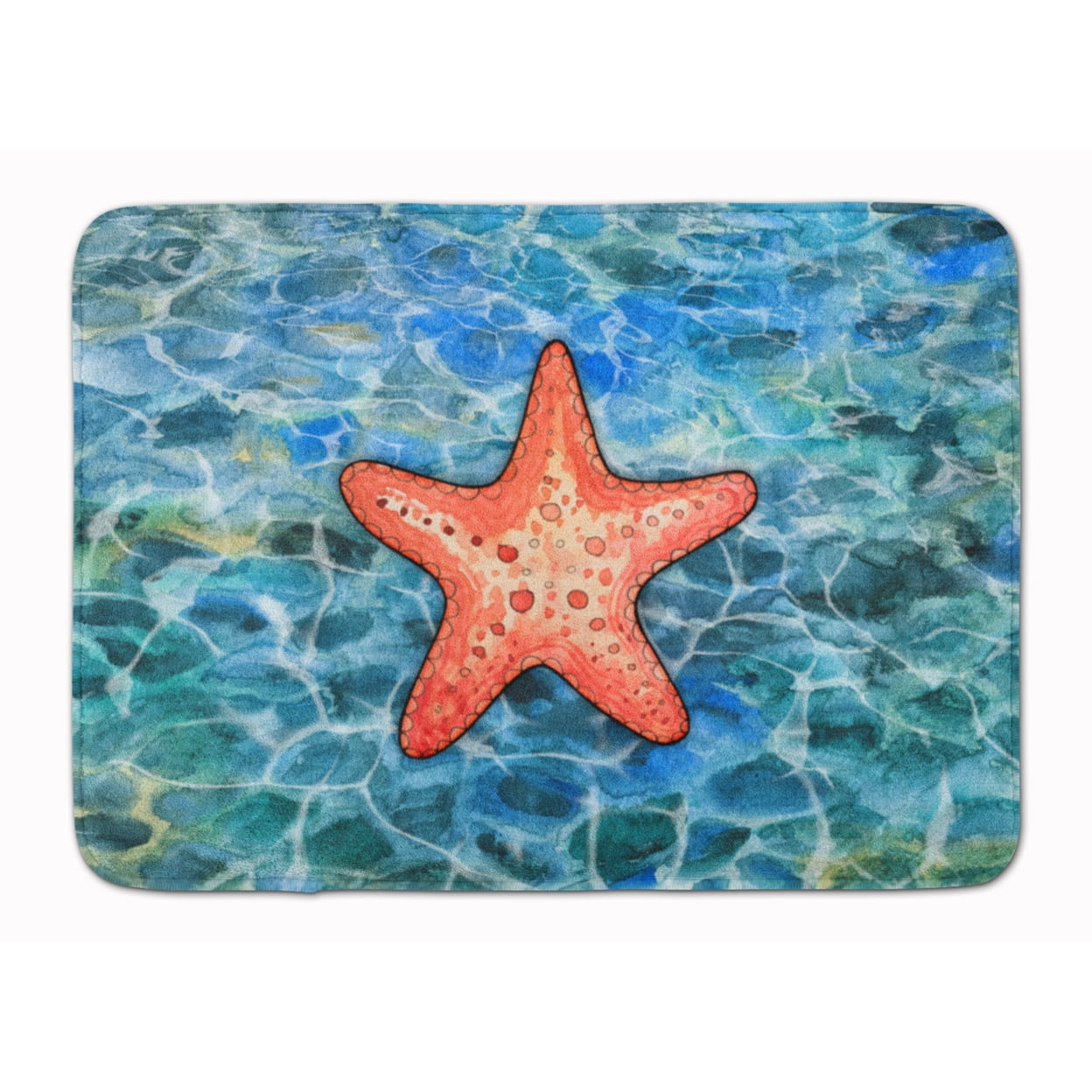 BB5341RUG Starfish Machine Washable Memory Foam Mat
