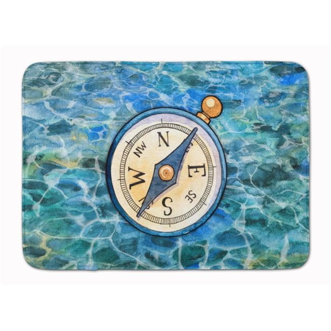 BB5347RUG Compass Machine Washable Memory Foam Mat
