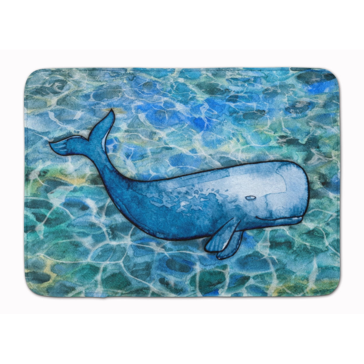 BB5354RUG Sperm Whale Cachalot Machine Washable Memory Foam Mat