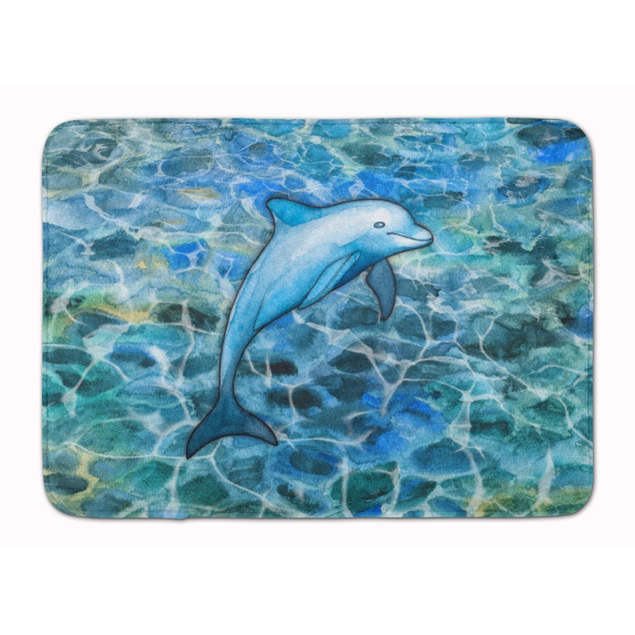 BB5356RUG Dolphin Machine Washable Memory Foam Mat