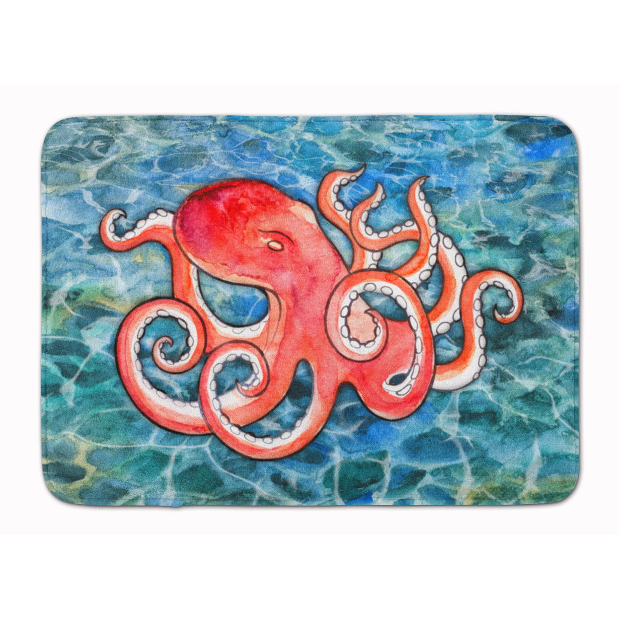 BB5357RUG Octopus Machine Washable Memory Foam Mat