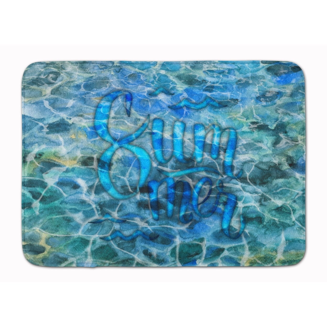 BB5365RUG Summer Under Water Machine Washable Memory Foam Mat