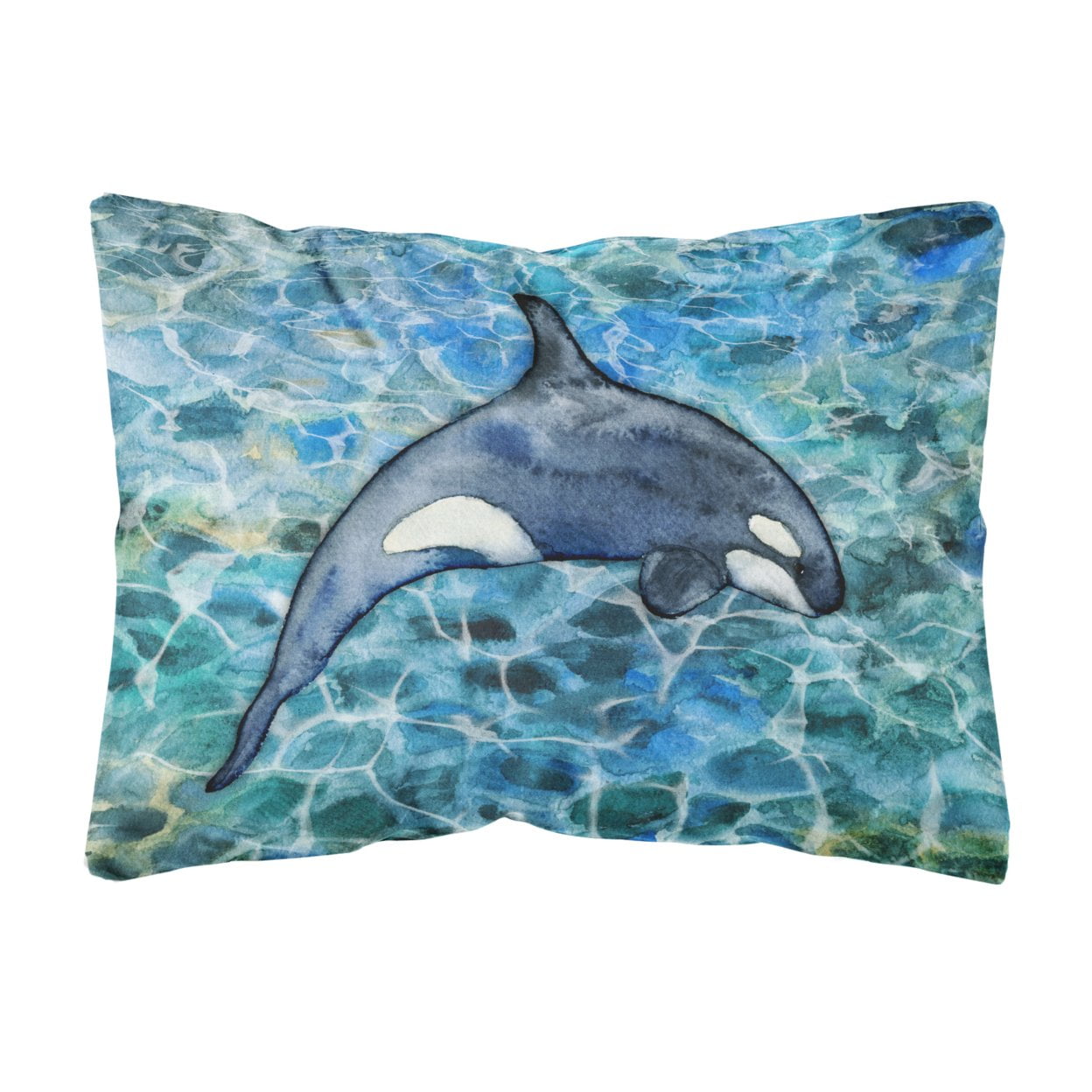 Killer Whale Orca No.2 Canvas Fabric Decorative Pillow