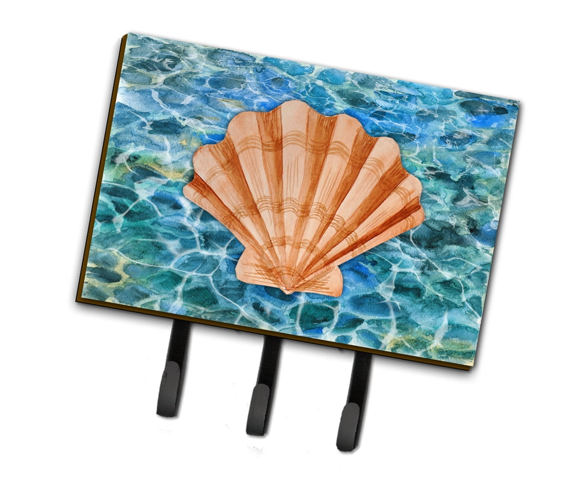 Scallop Shell & Water Leash or Key Holder