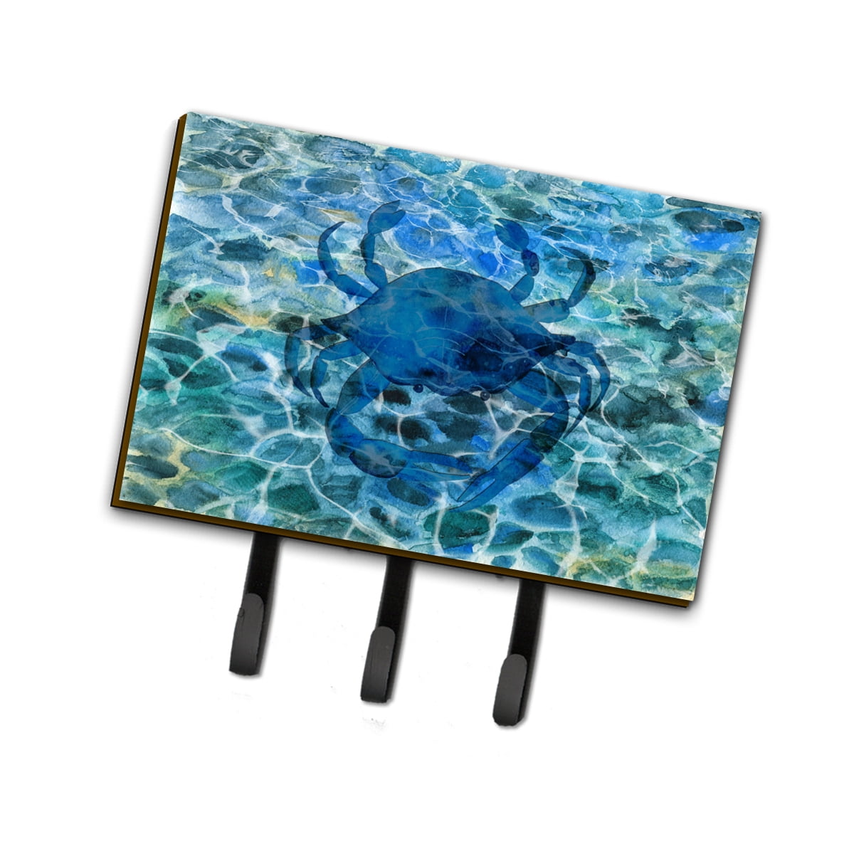 Blue Crab Under Water Leash or Key Holder