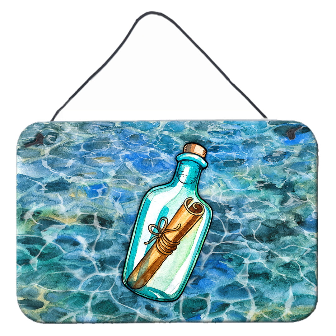 Messag in a Bottle Wall or Door Hanging Prints