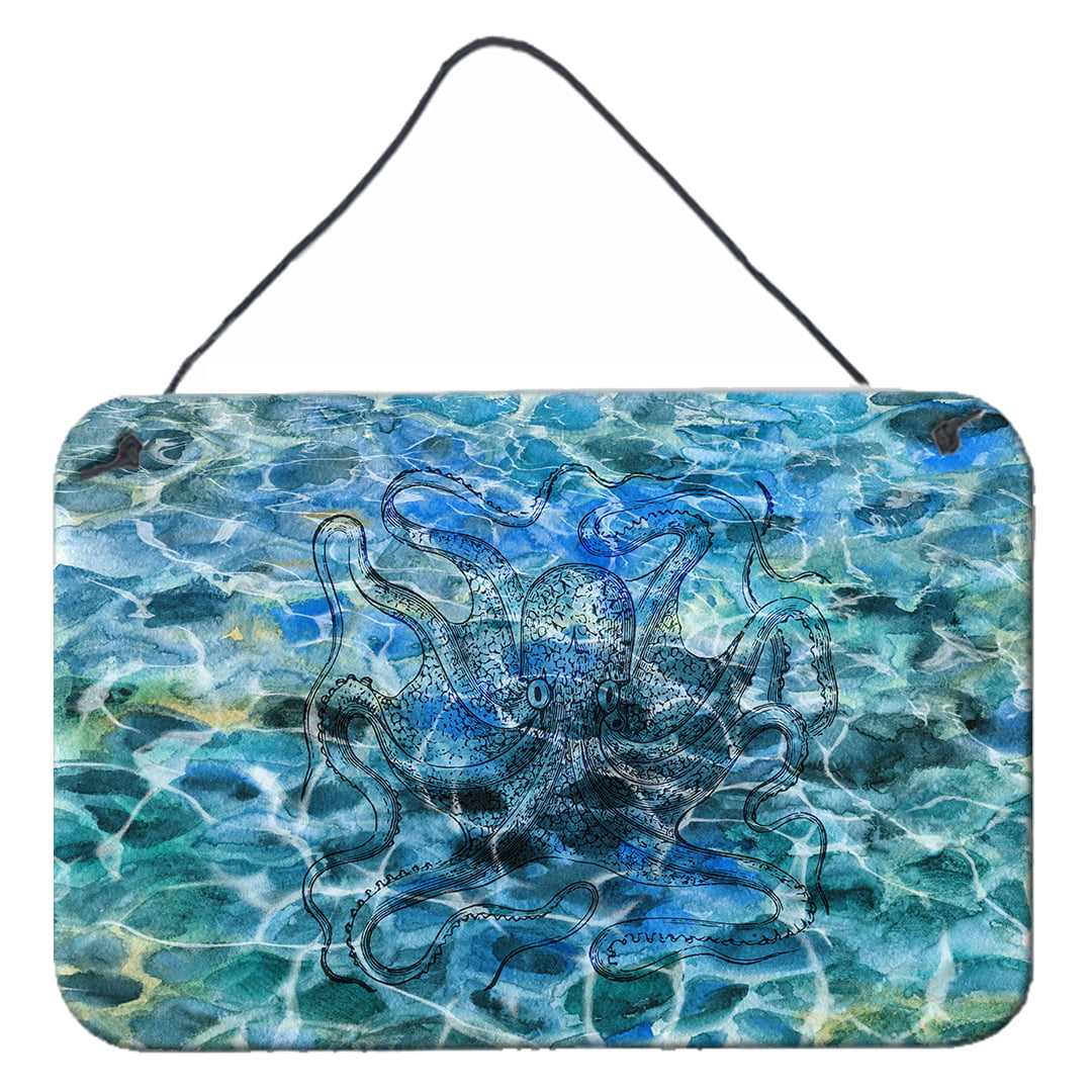 Octopus Under water Wall or Door Hanging Prints