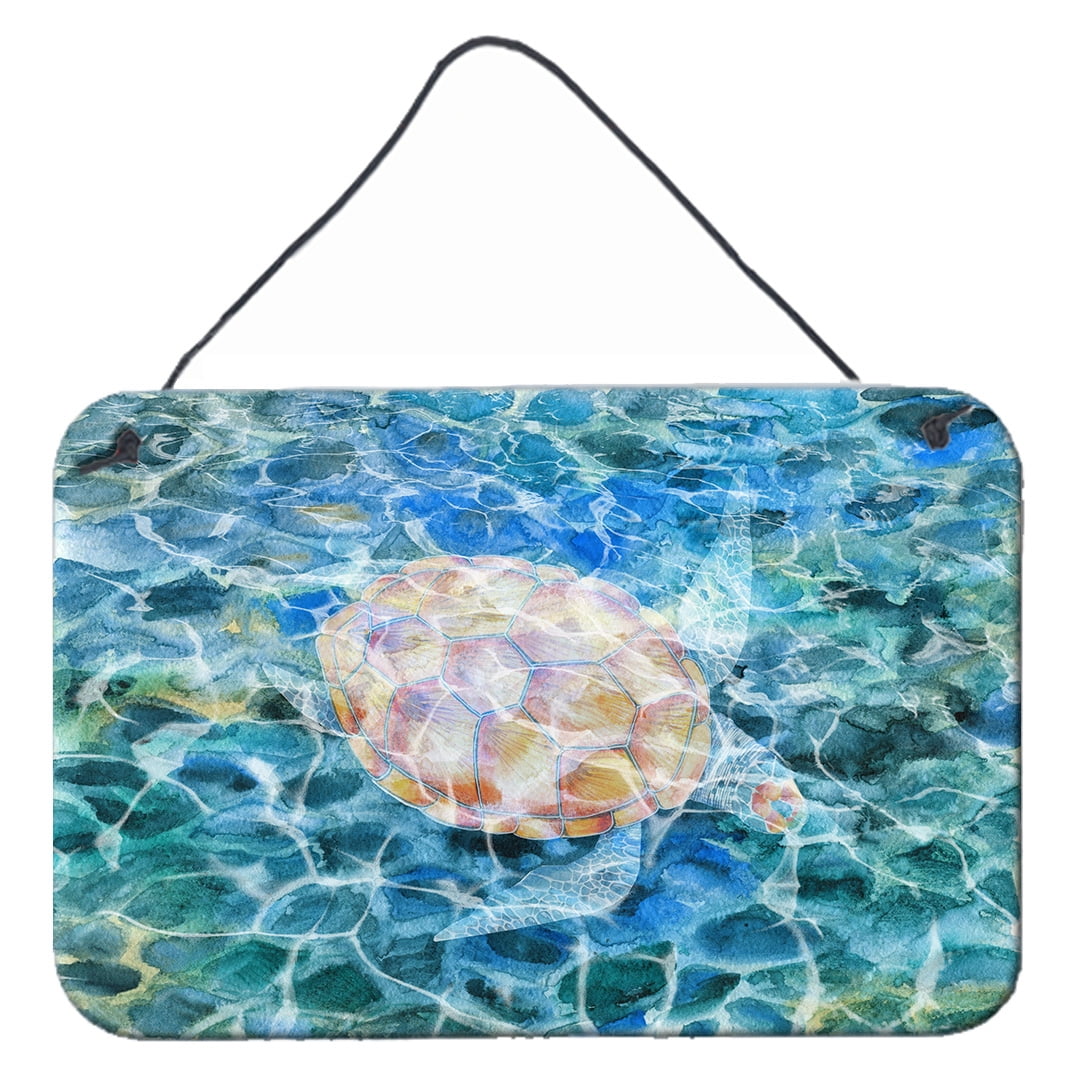 Sea Turtle Under water Wall or Door Hanging Prints