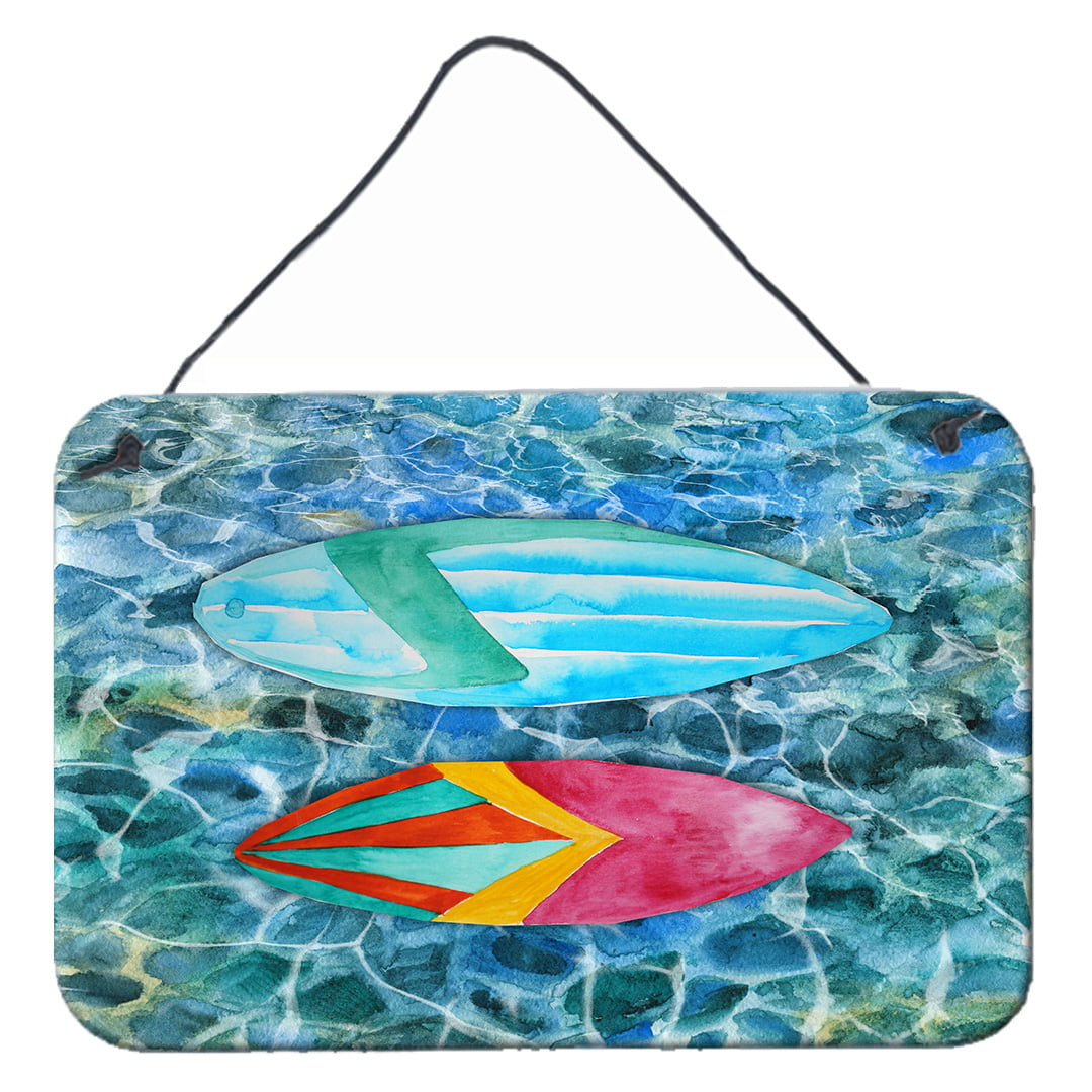 Surf Boards on the Water Wall or Door Hanging Prints
