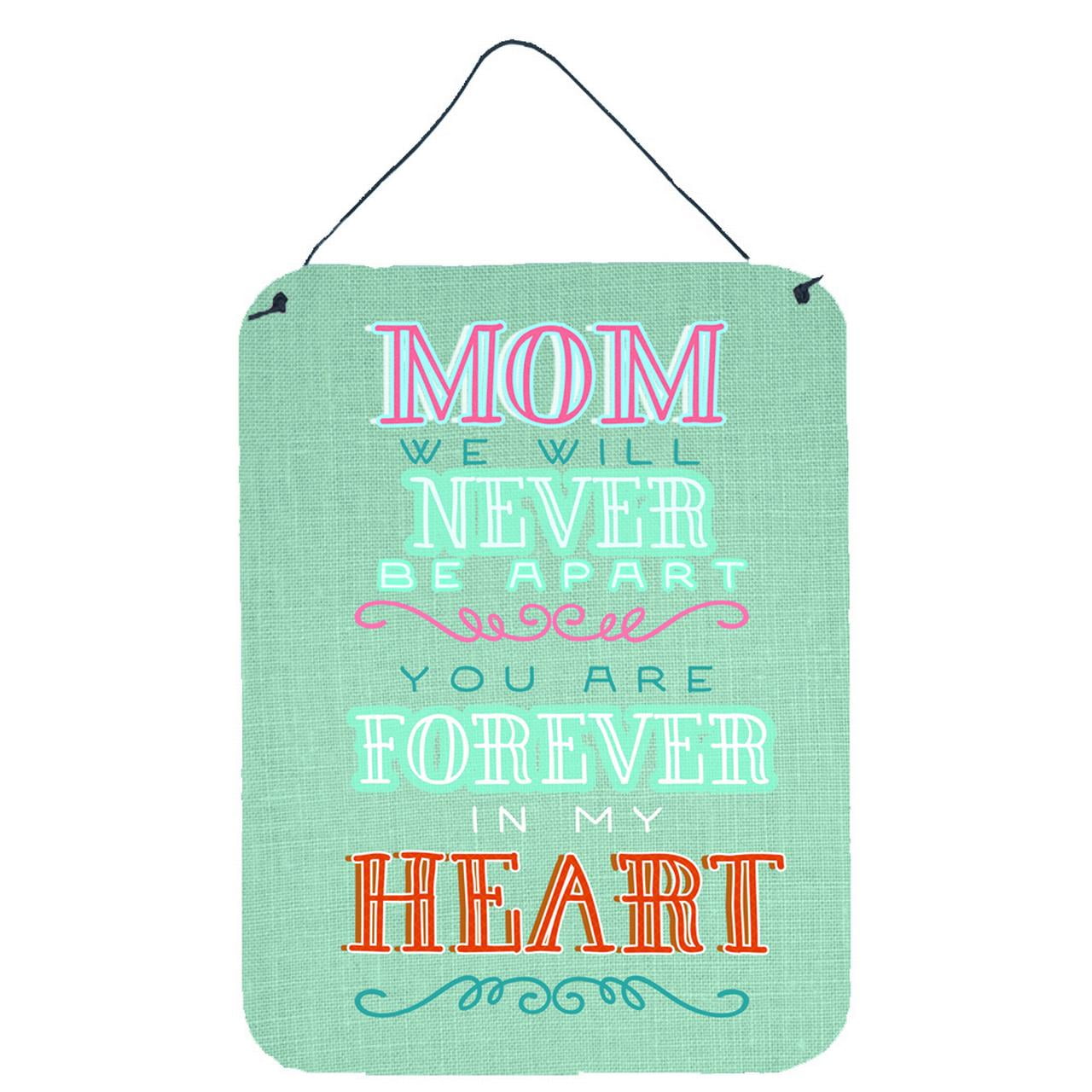 BB5421DS1216 Mom Forever in My Heart Wall or Door Hanging Prints