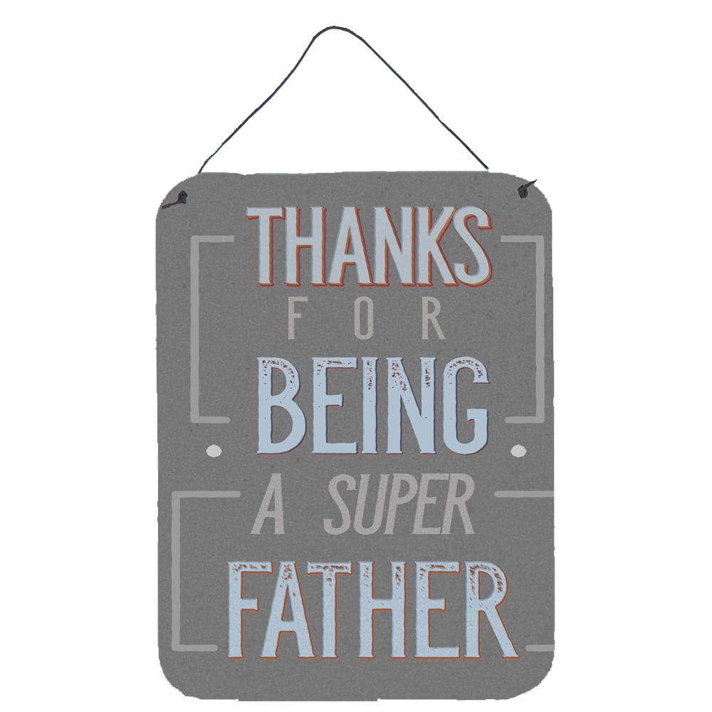 Thanks Super Father Wall or Door Hanging Prints
