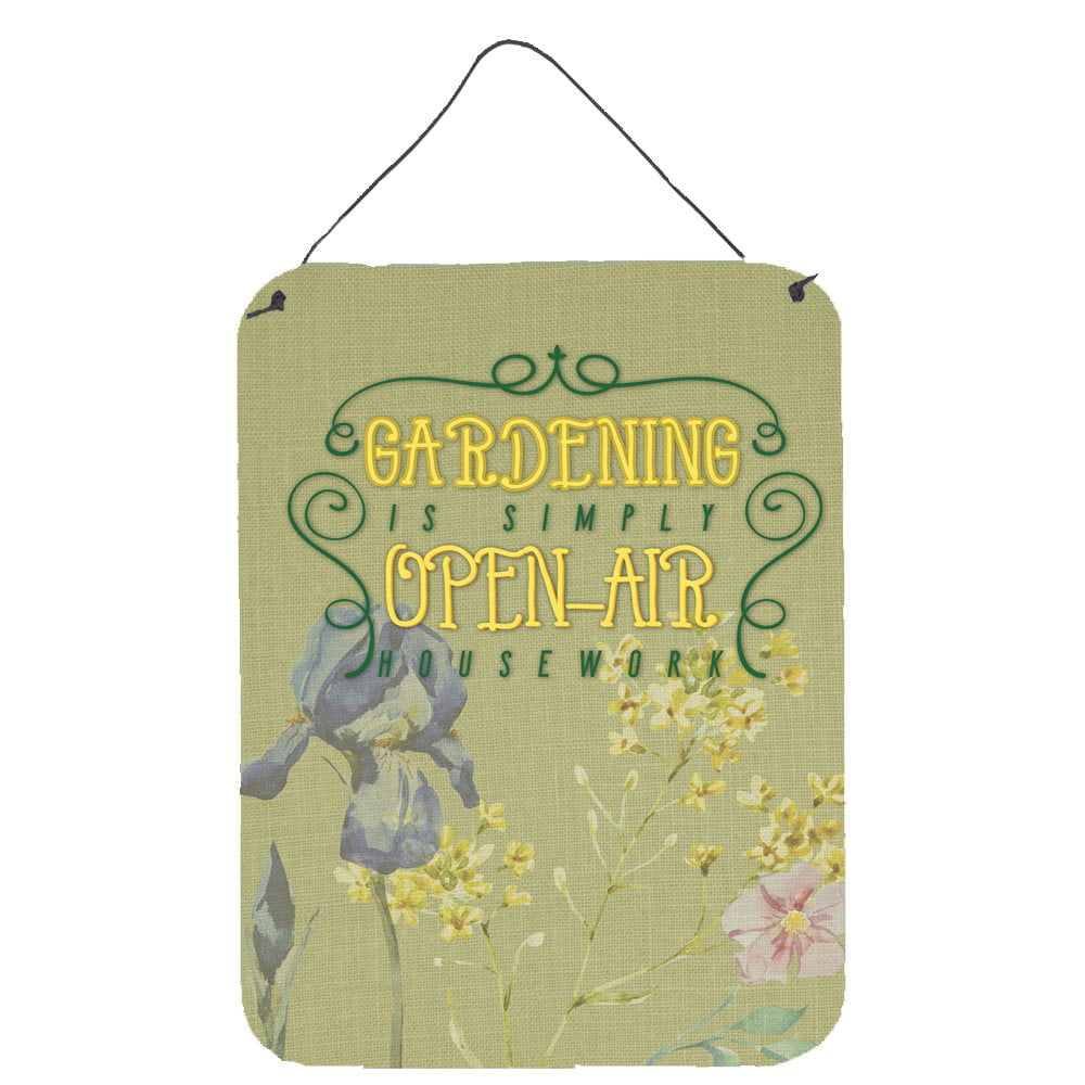 Gardening Open Air Housework Wall or Door Hanging Prints