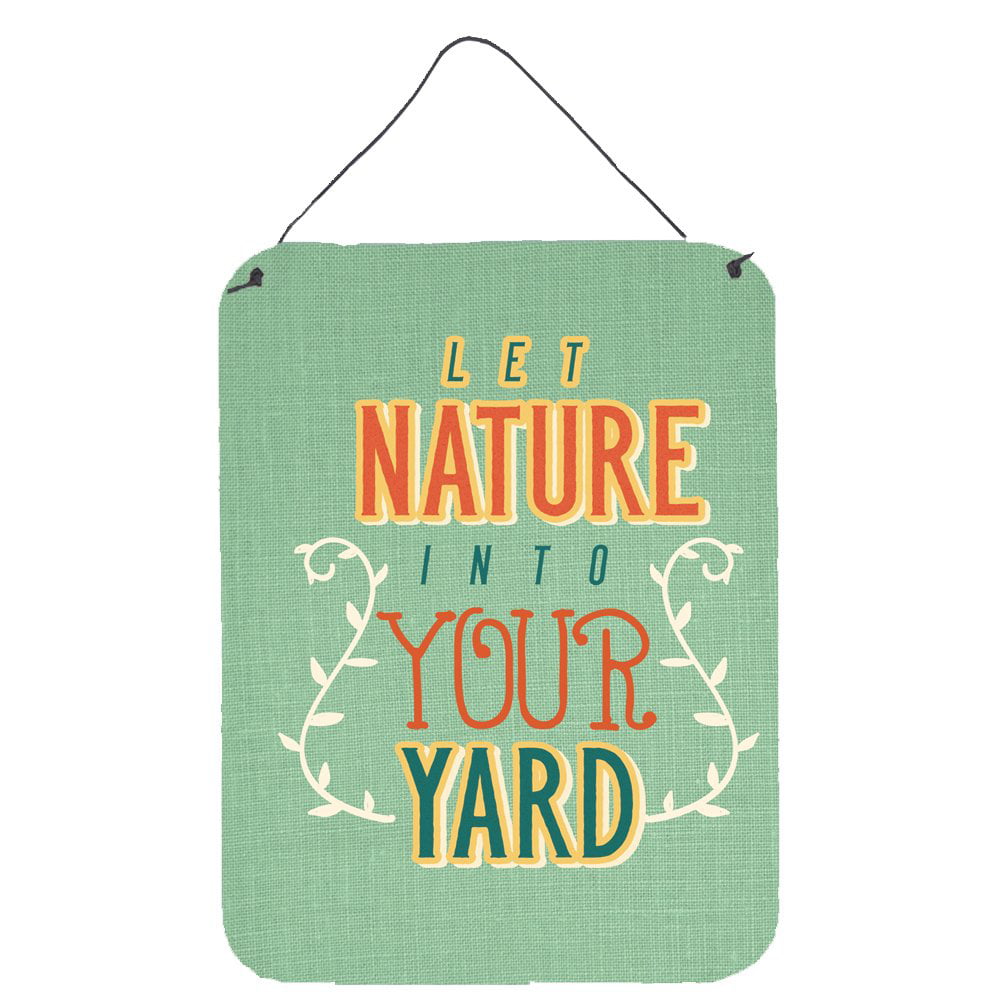 Let Nature into Your Yard Wall or Door Hanging Prints