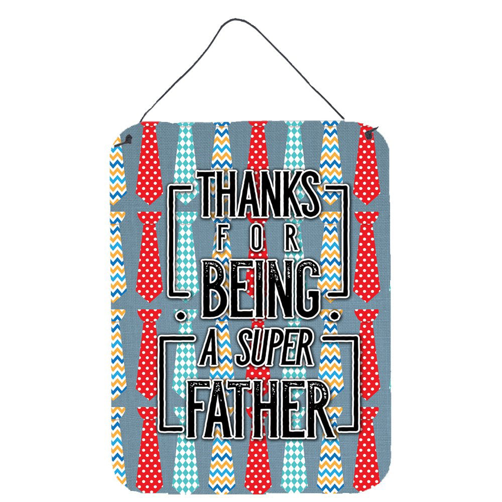 Thanks Super Father Wall or Door Hanging Prints