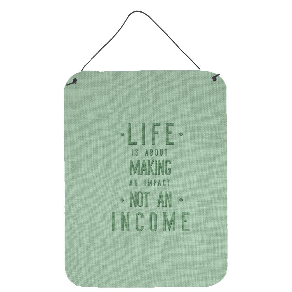 Life is Making an Impact Wall or Door Hanging Prints