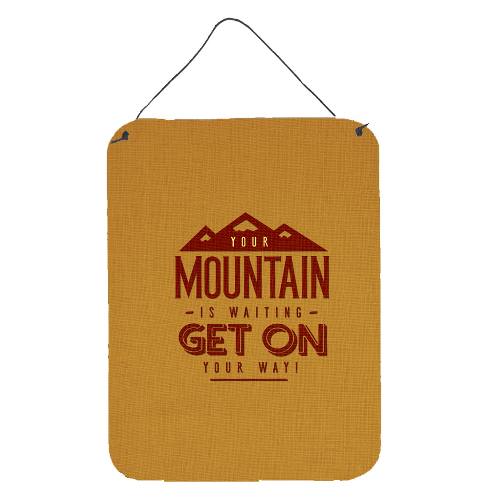 The Mountain is Waiting Wall or Door Hanging Prints