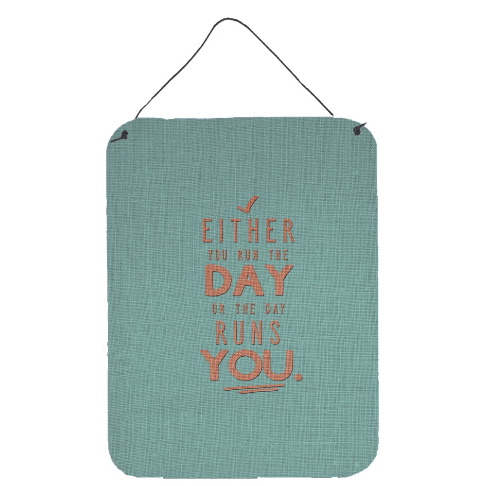 BB5453DS1216 Run the Day Wall or Door Hanging Prints