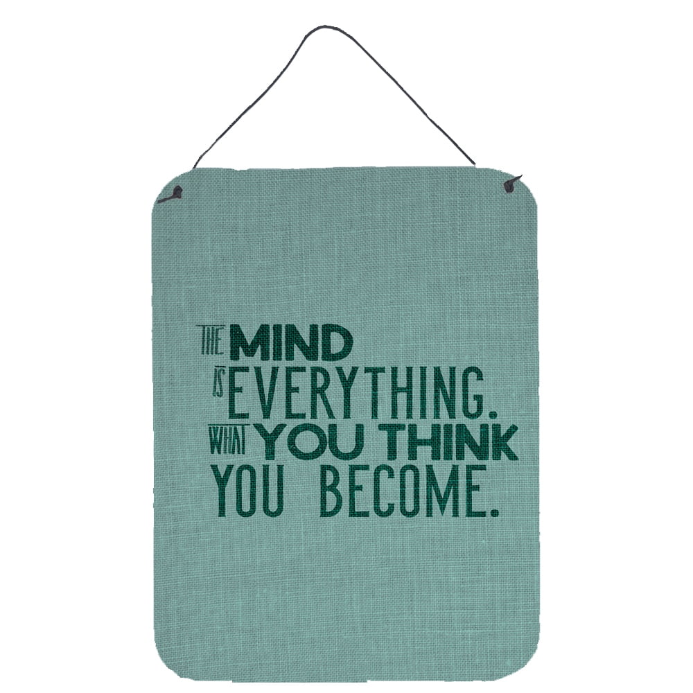 What you Think you Become Wall or Door Hanging Prints