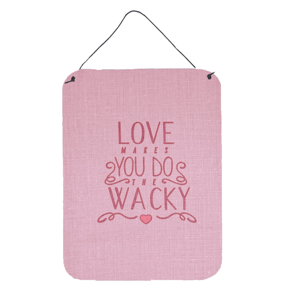 Love Makes You Do The Wacky Wall or Door Hanging Prints
