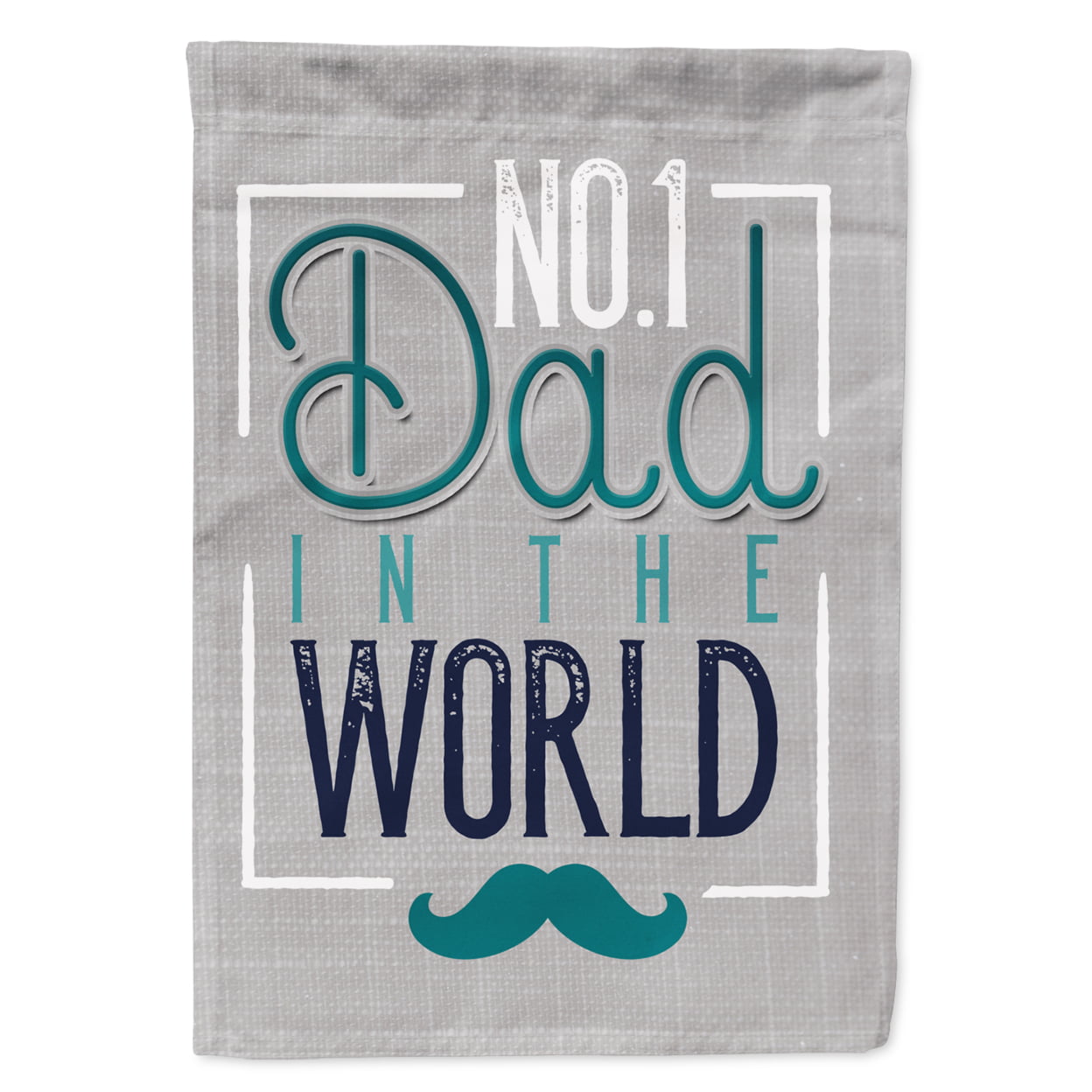 No 1 Dad in the World Garden Size Flag