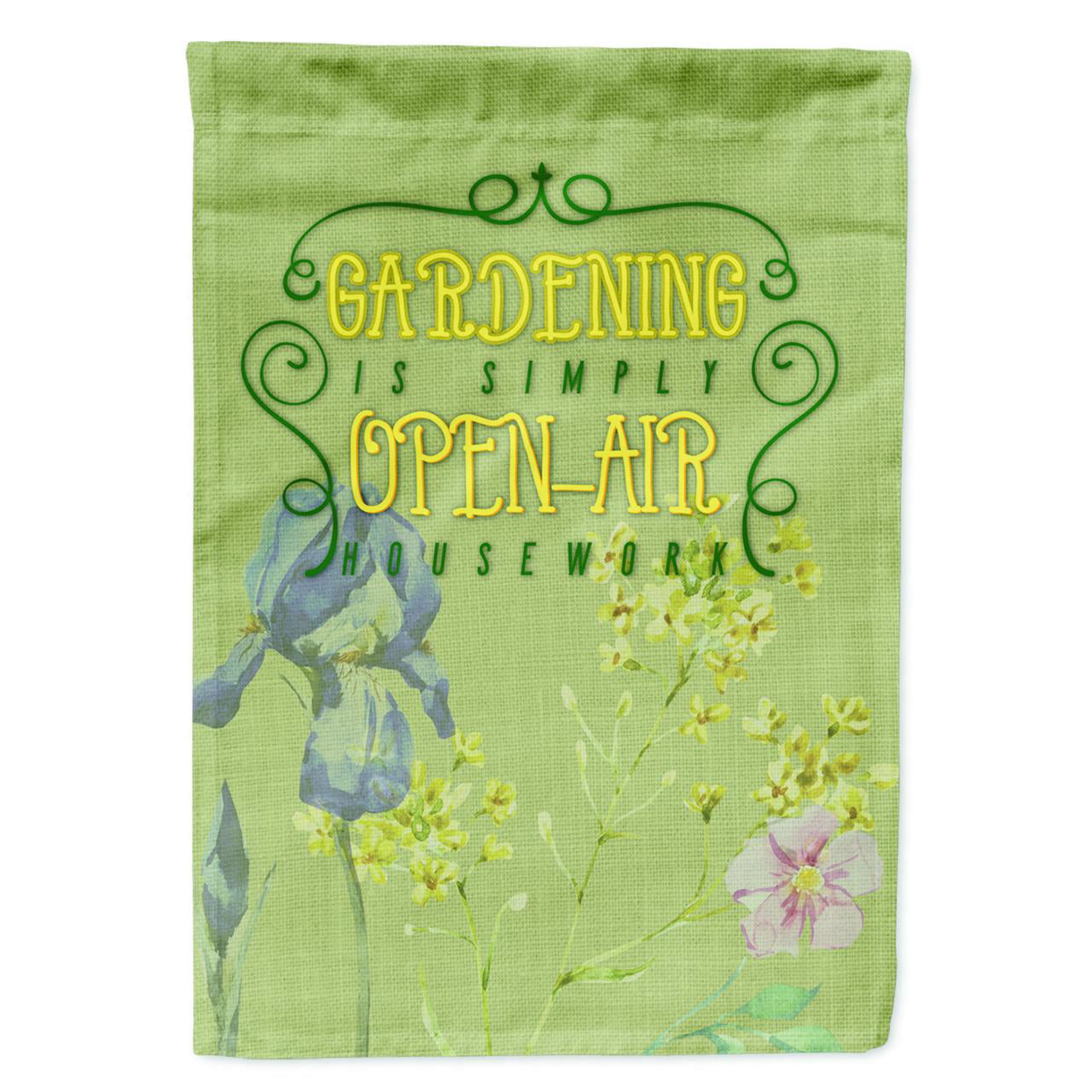 Gardening Open Air Housework Garden Size Flag