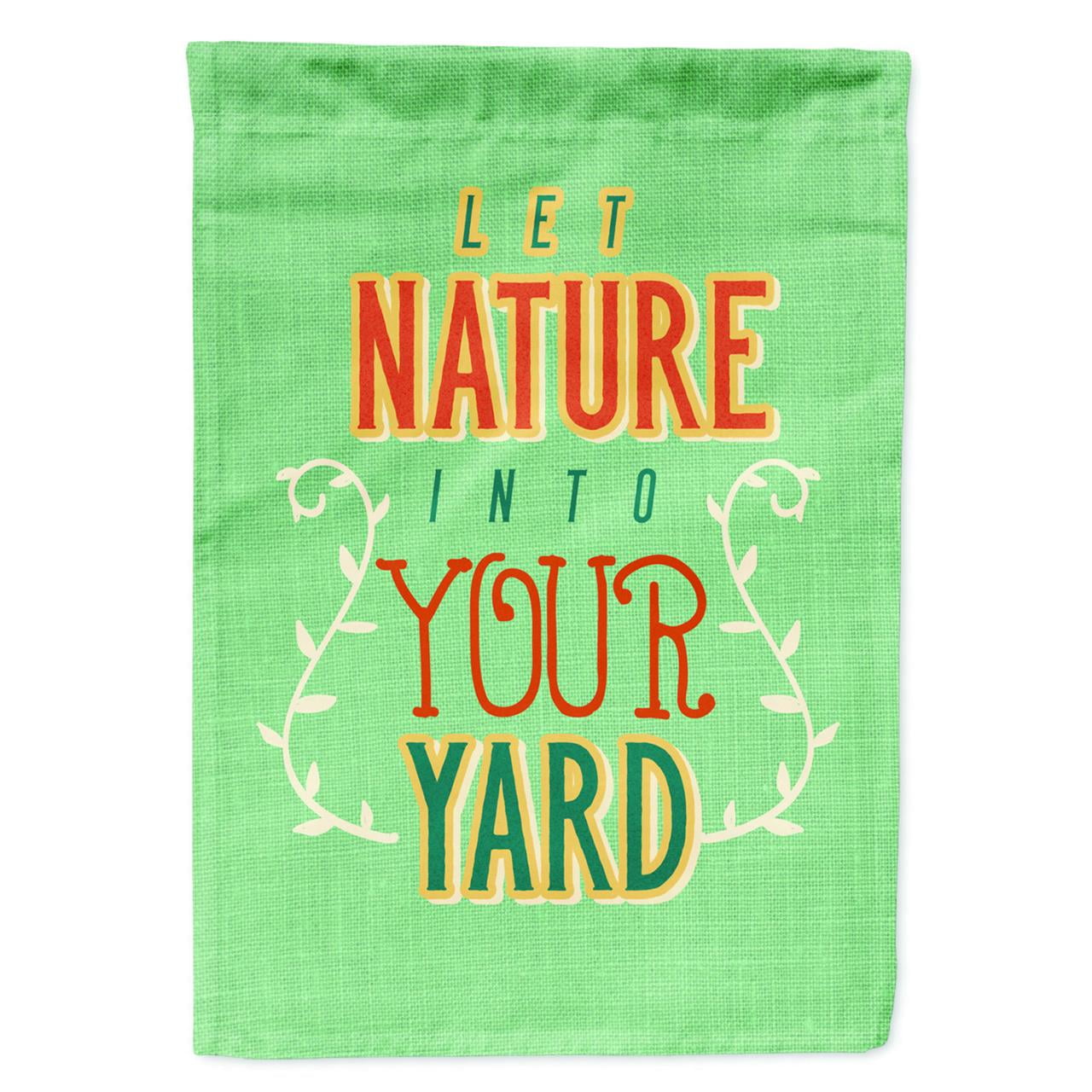 Let Nature into Your Yard Garden Size Flag