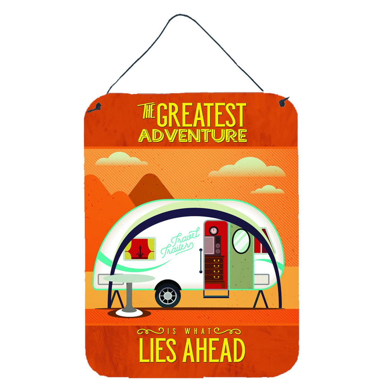 Greatest Adventure New Camper Wall or Door Hanging Prints