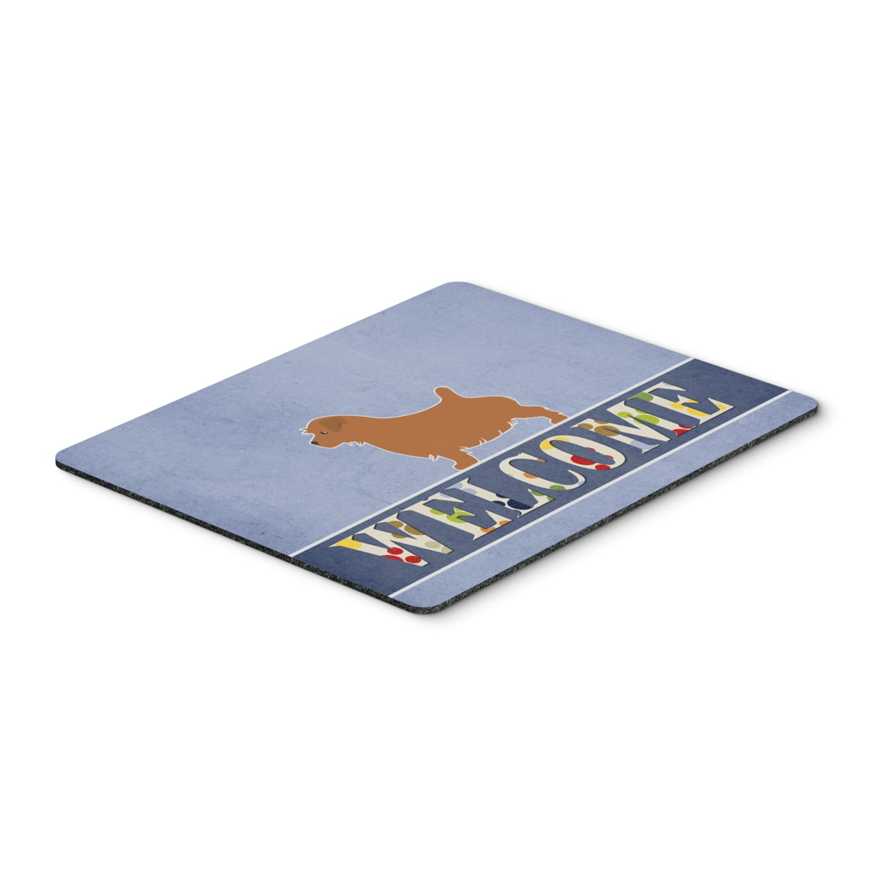 BB5513MP Norfolk Terrier Welcome Mouse Pad, Hot Pad or Trivet