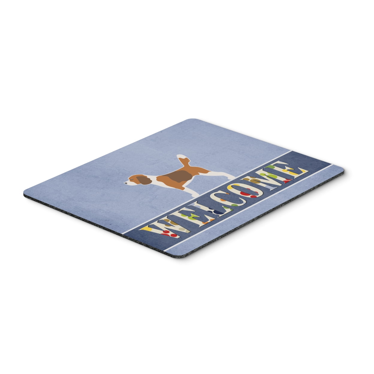 Beagle Welcome Mouse Pad, Hot Pad or Trivet