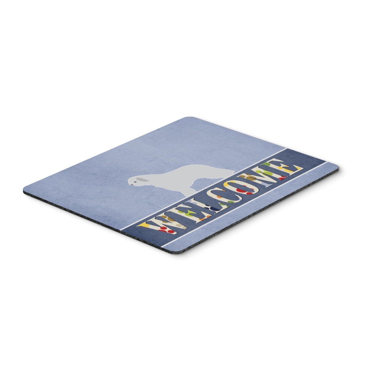 Spanish Water Dog Welcome Mouse Pad, Hot Pad or Trivet