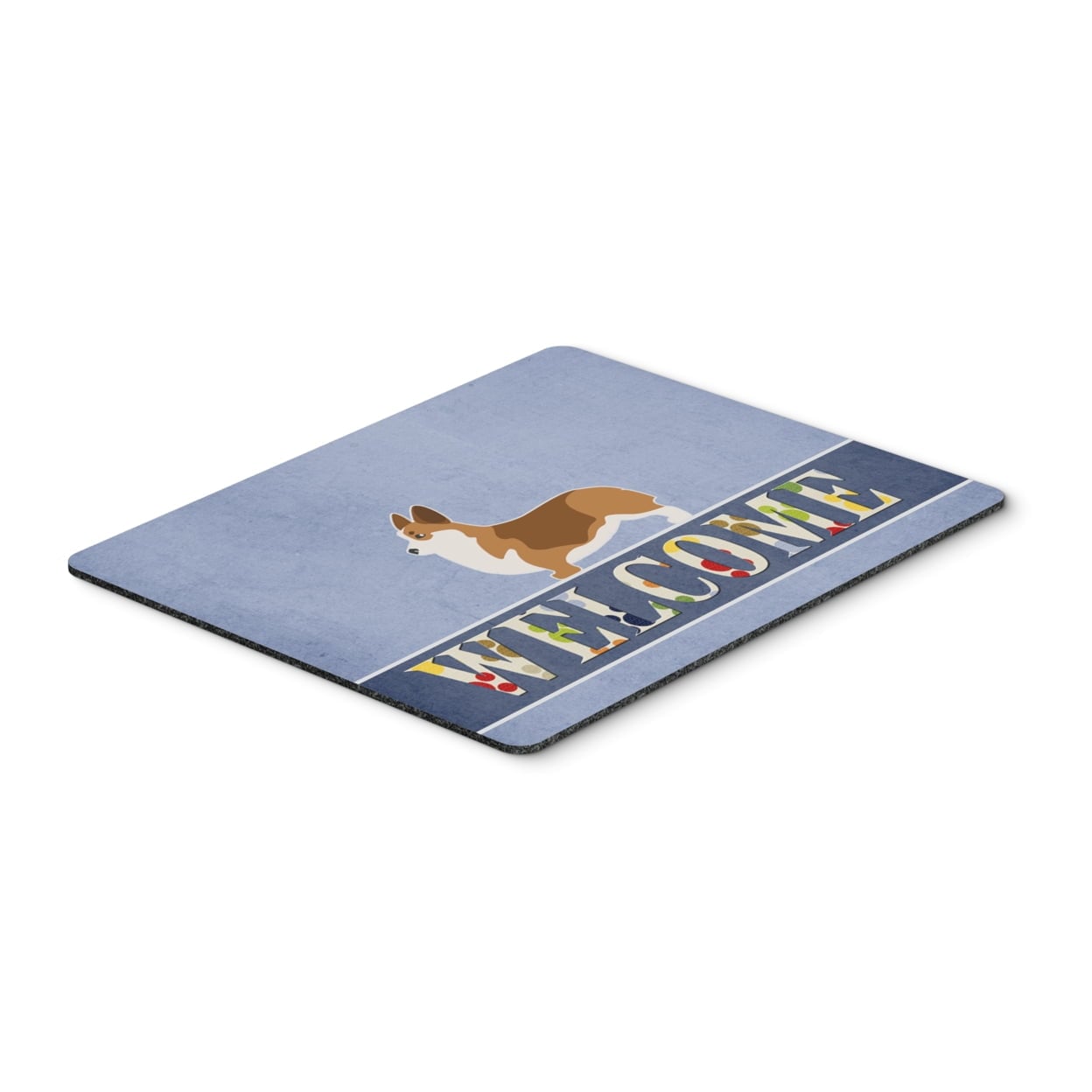 Corgi Welcome Mouse Pad, Hot Pad or Trivet