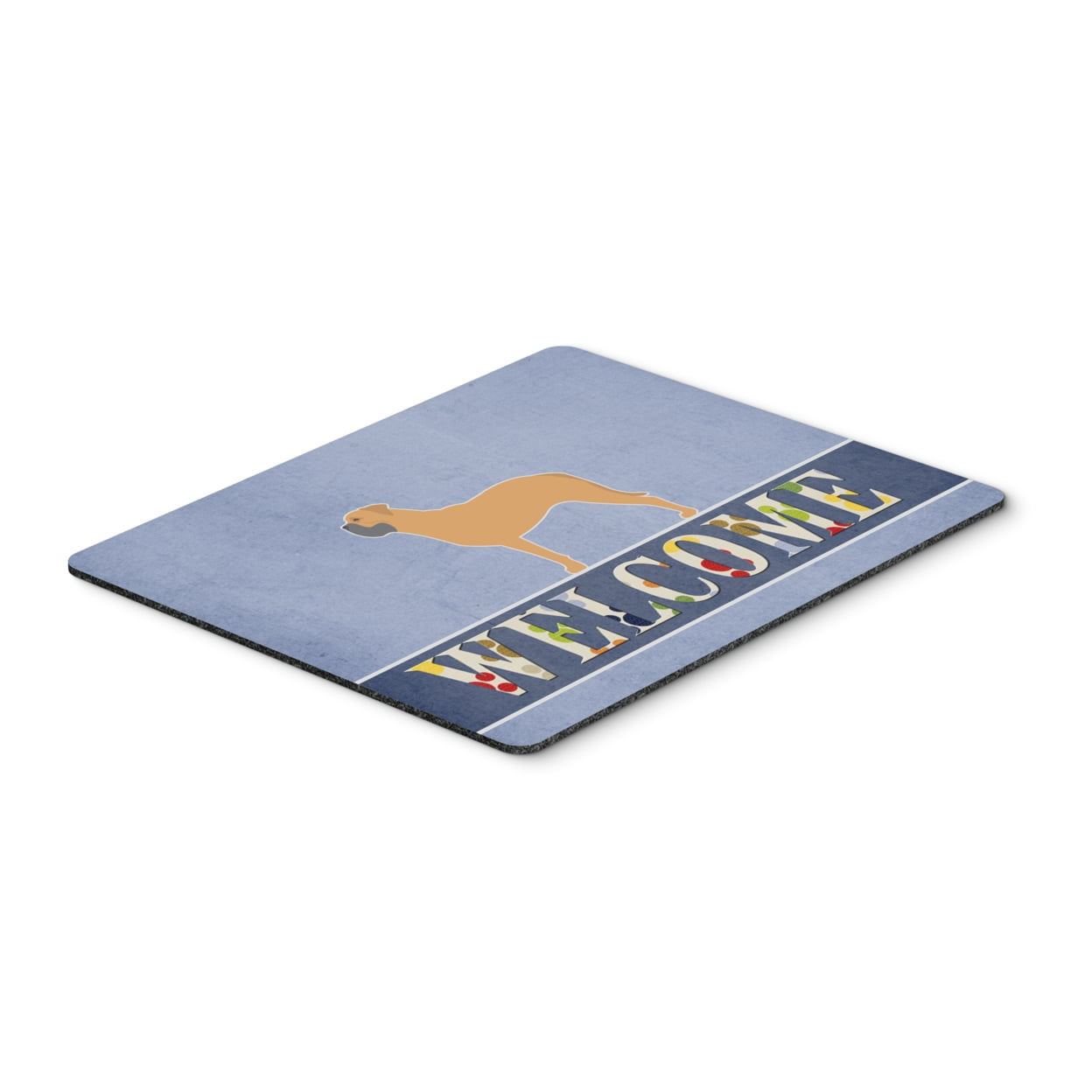 Bullmastiff Welcome Mouse Pad, Hot Pad or Trivet