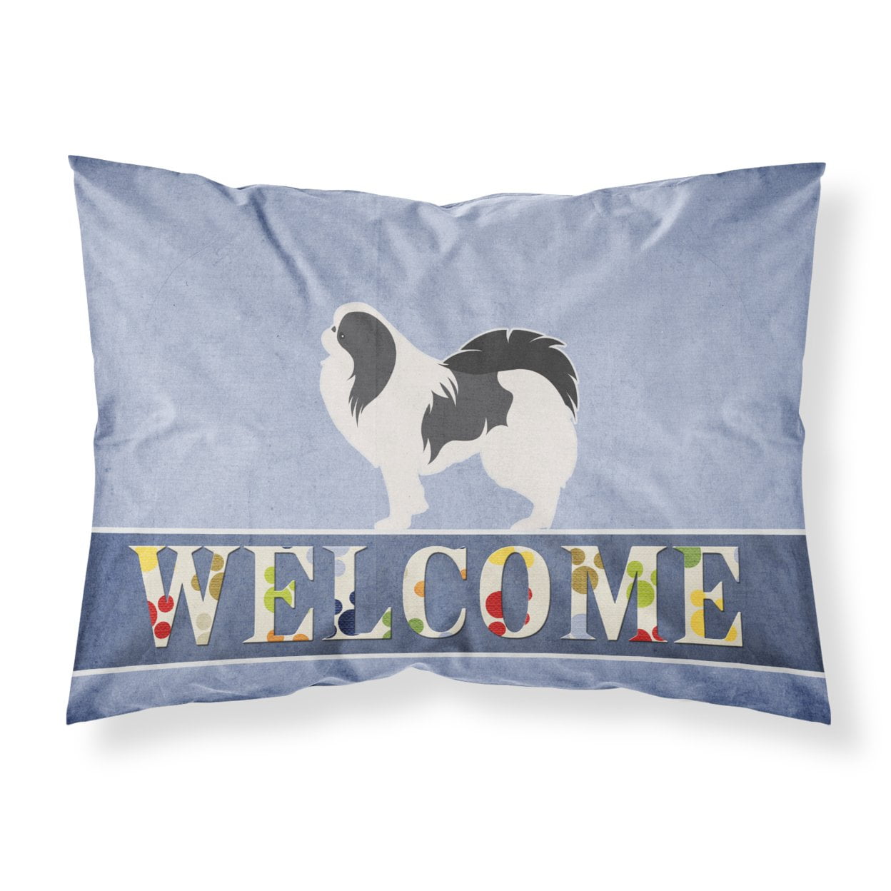 Japanese Chin Welcome Fabric Standard Pillowcase