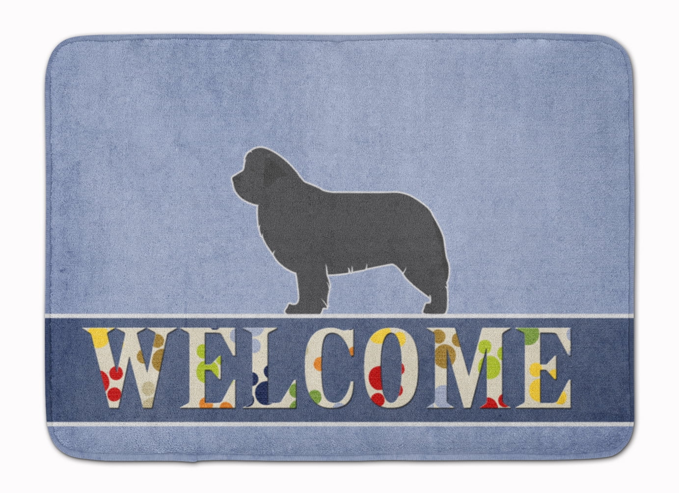 BB5568RUG Newfoundland Welcome Machine Washable Memory Foam Mat