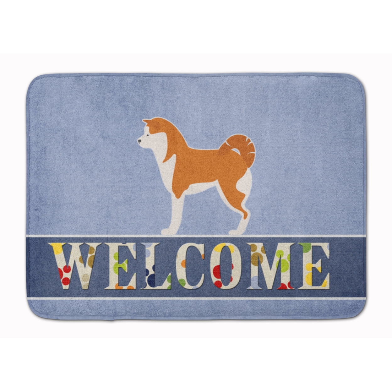 BB5576RUG Akita Welcome Machine Washable Memory Foam Mat