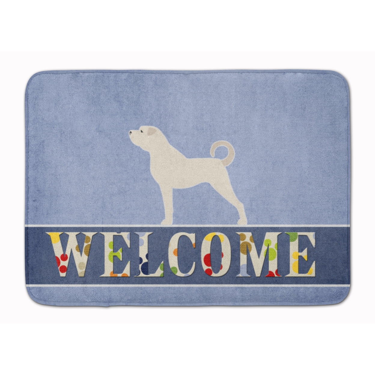 BB5581RUG Anatolian Shepherd Welcome Machine Washable Memory Foam Mat
