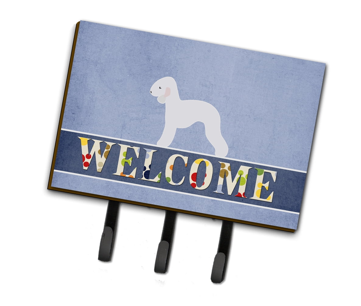 Picture of Carolines Treasures BB5498TH68 Bedlington Terrier Welcome Leash or Key Holder