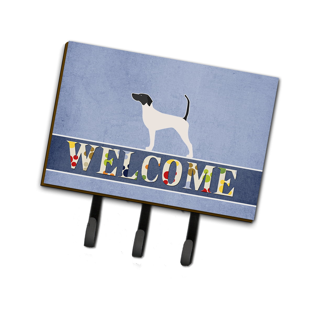 BB5499TH68 English Pointer Welcome Leash or Key Holder