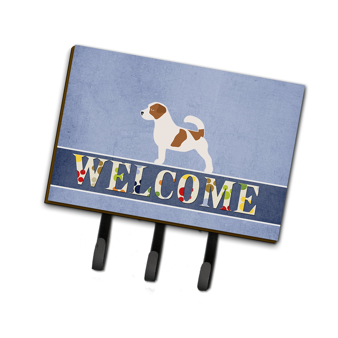 BB5511TH68 Jack Russell Terrier Welcome Leash or Key Holder